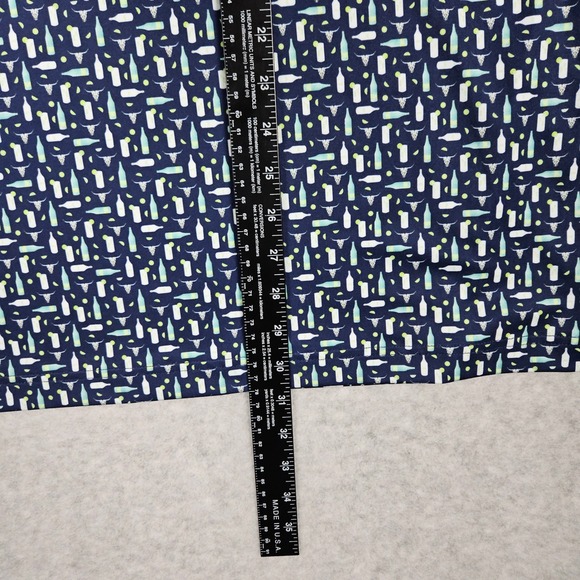 Rhoback Polo Shirt Men XL Blue Ranch Water Tequila Longhorn Performance Golf Top - Picture 7 of 7